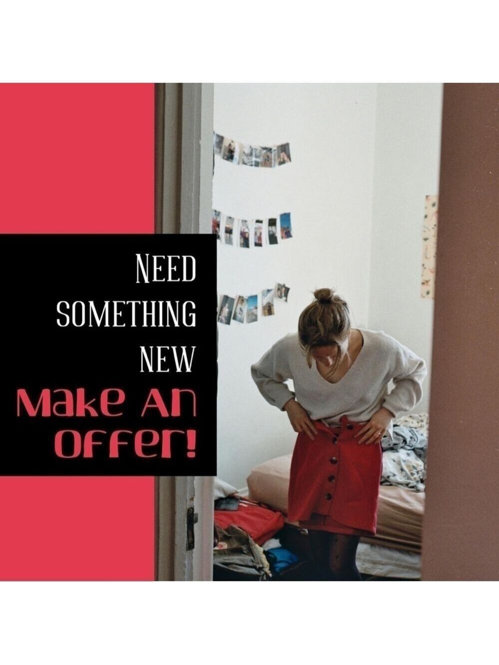 Things not fitting right? Need something new? Make an offer! Or build a bundle.
